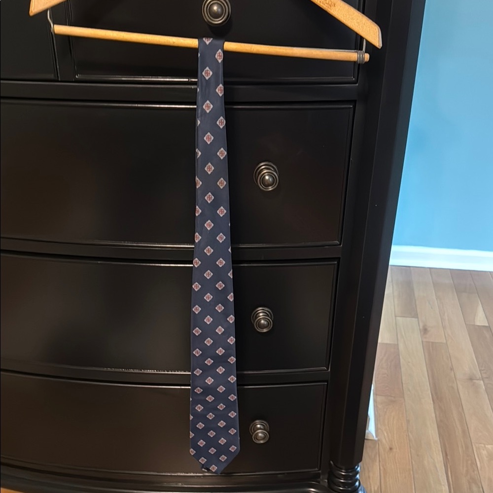 Wembley Blue Polka Dot Tie Classic Accessory